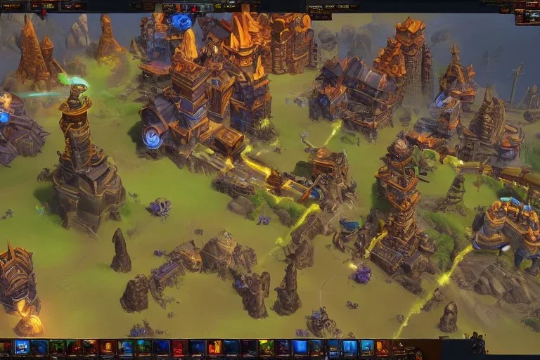 Torchlight 2 architecture gold mine concept in heroes of the storm