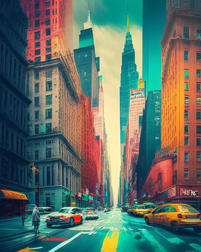 New York in color