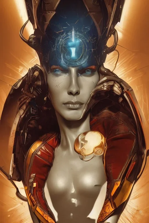 symmetry!! portrait of borderlands 3 psycho, superman,fullbody portrait, intricate, elegant, highly detailed, digital painting, artstation, concept art, smooth, sharp focus, illustration, art by artgerm and greg rutkowski and alphonse mucha, 8k