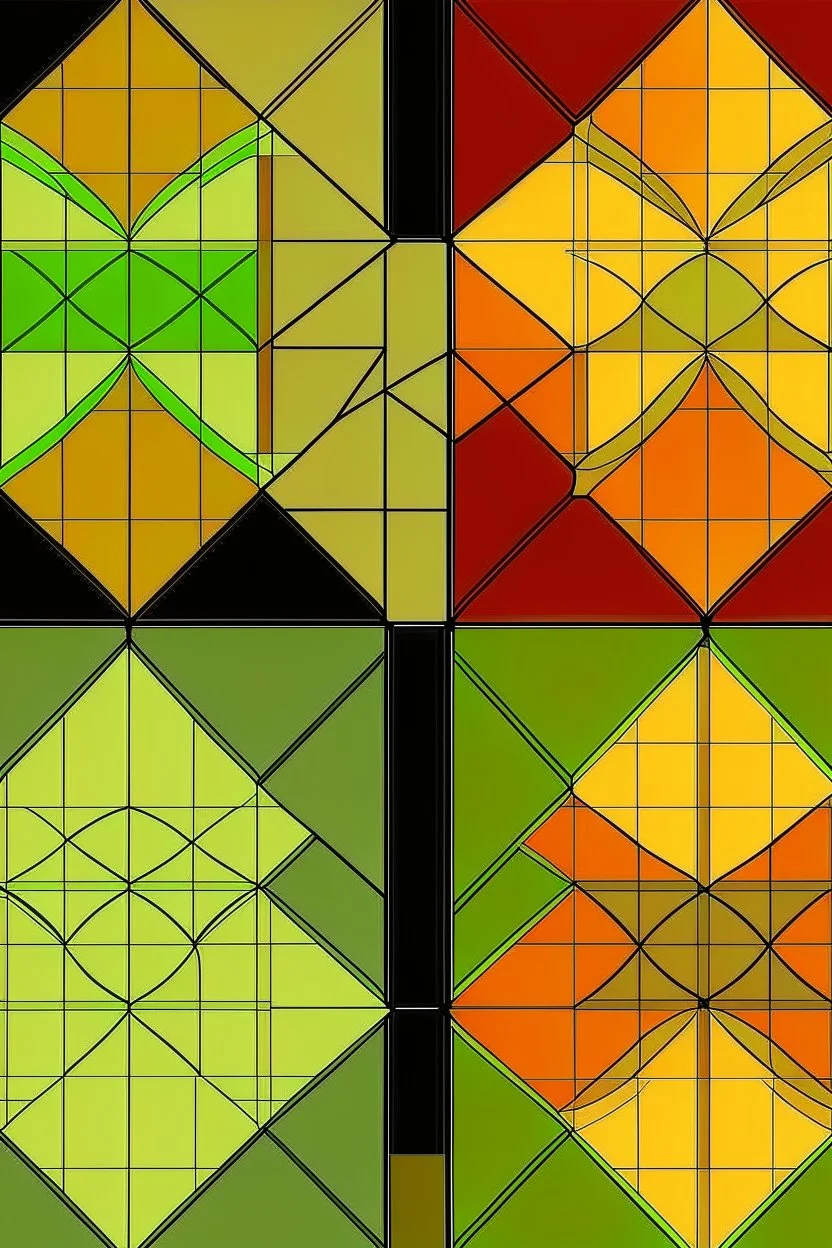 The three regular tilings of the plane.