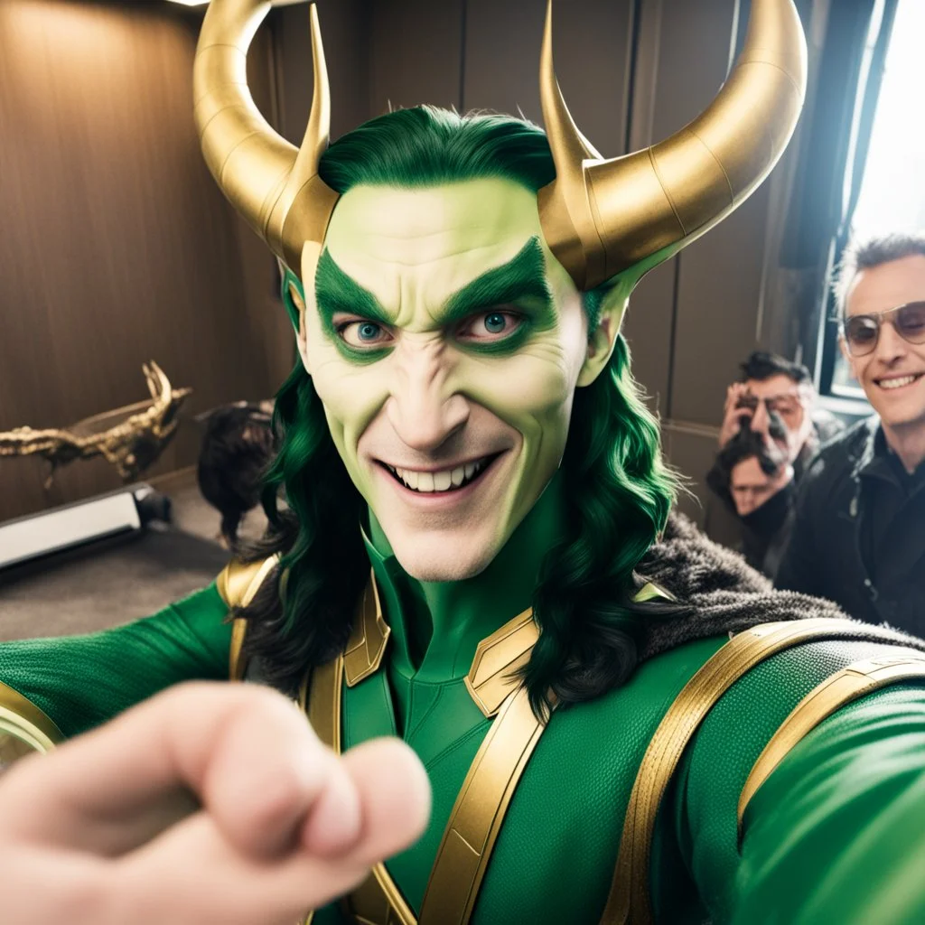 Loki takes a selfie