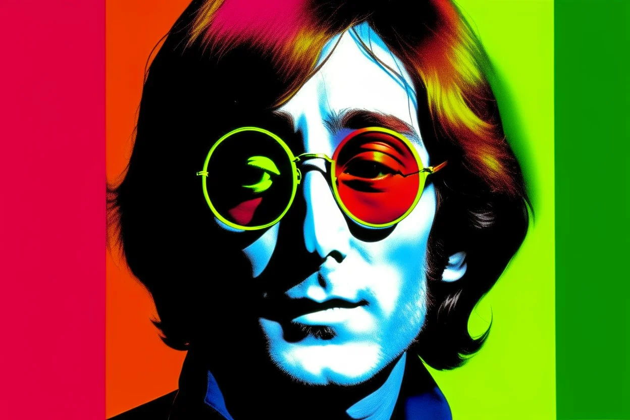 john lennon the style of warhol