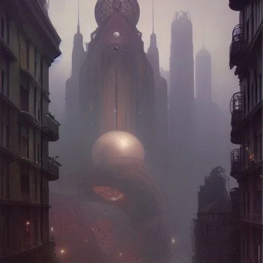 interwar modernism+detailed facades+biopunk+alphonse mucha, greg rutkowski,matte painting, cryengine, hyper detailed, felix kelly, fantasy art, seb mckinnon"