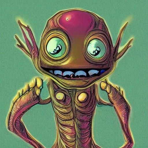  alien cartoon