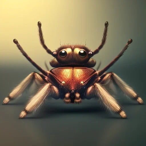 portrait painting of a steampunk spider, ultra realistic, intricate details, ultra highly detailed, shiny, smooth, studio quality, octane render, Surrealism, Triadic colour scheme,glow-stick, ambient lighting,nightclub lighting, polaroid, 100mm, --ar 1:1 --v4