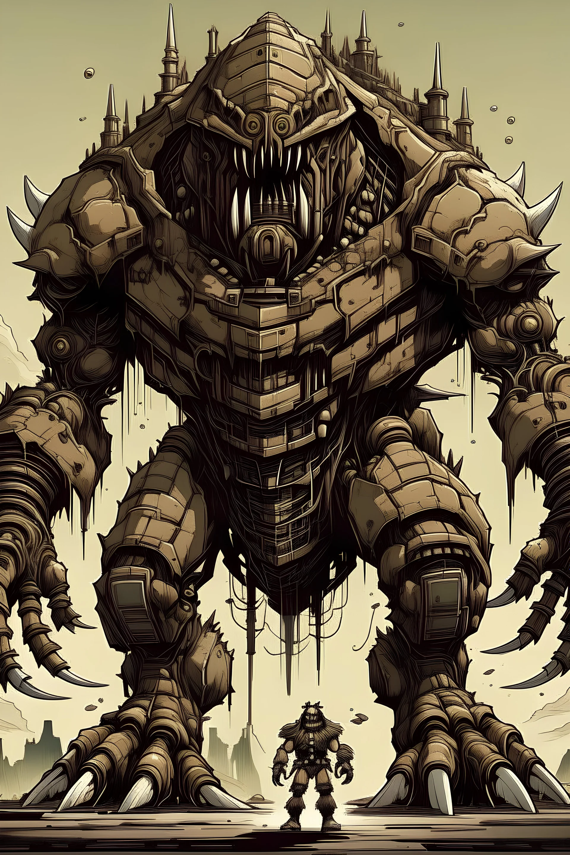 big Monster titan wahter