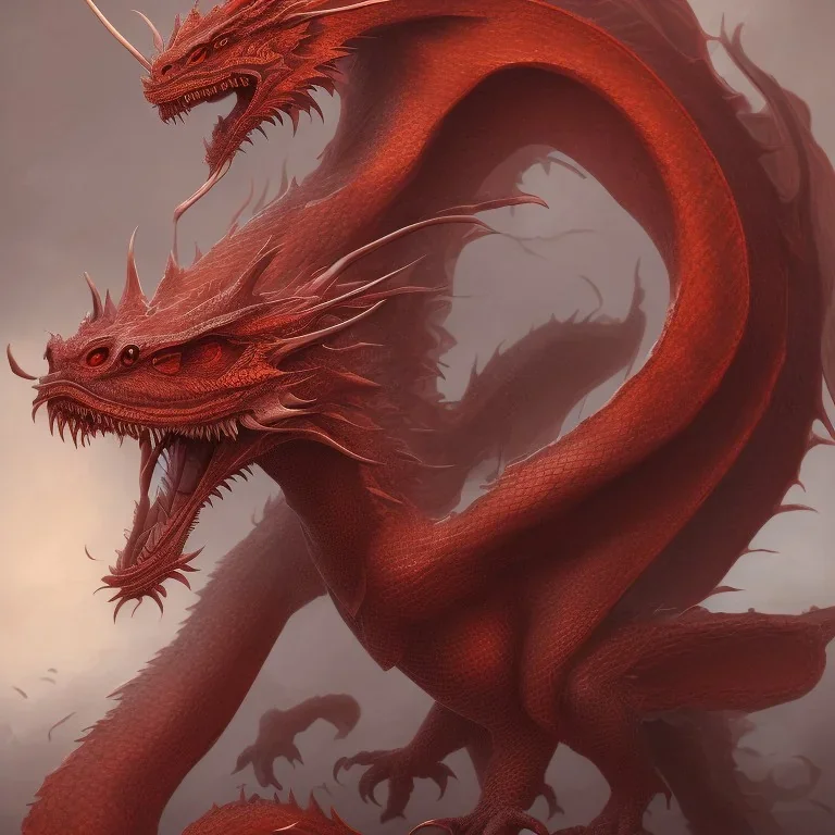 red female dragon, dragon portrait, portrair, dragon head, dragon face, big eyes, smile, dragon with fathers, happy, 8k resolution, high-quality, fine-detail, fantasy, incredibly detailed, ultra high resolution, 8k, complex 3d render, cinema 4d