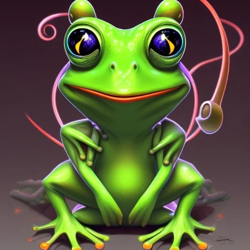 frog anime girl