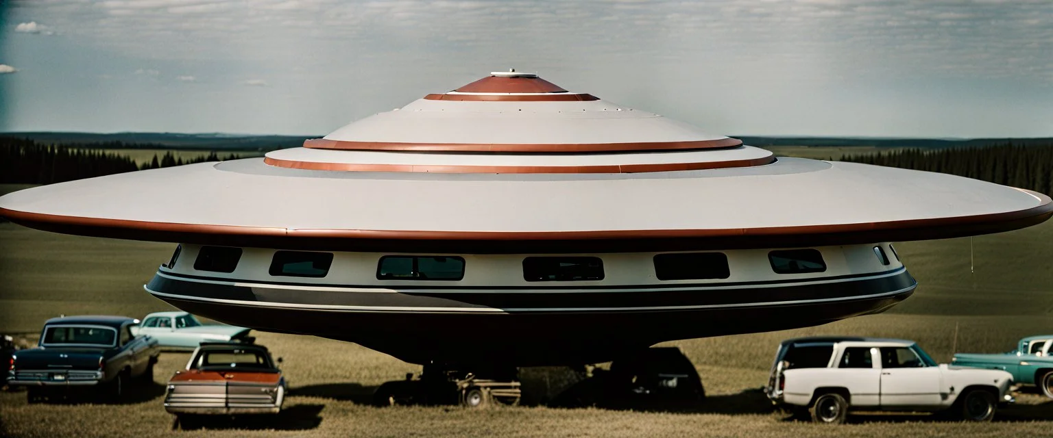 UAP, UFO, Alberta, cinematic, Fuji Film, Anamorphic lens, 2040s, deep depth of field