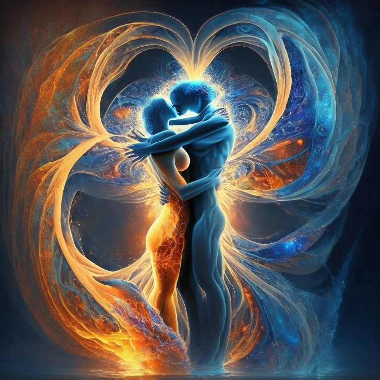 embrace between energy flows