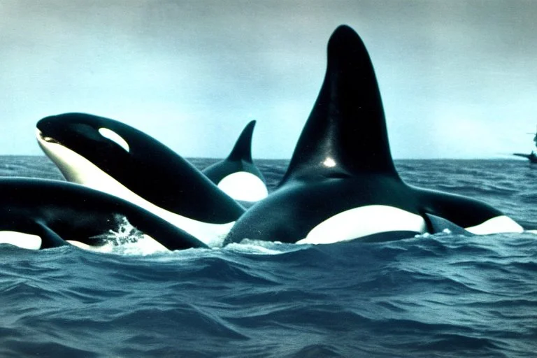 An orca army pod fighting in WW2