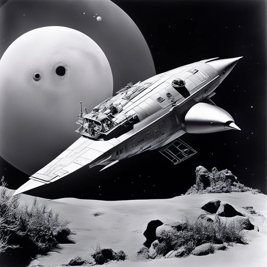 [photo of British science fiction programme created by Gerry and Sylvia Anderson (1965)] thunderbird inside the organism - intriguing, captivating. A tiny creature with immense power, hidden within the depths of a living being. The concept sends shivers down the spine, a blend of mystique and danger.