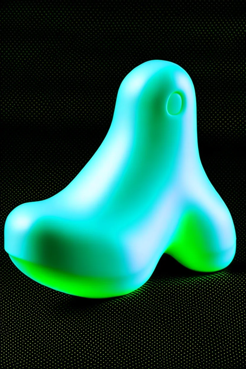 Ghost shaped like the bottom of a shoe. Use only 3 colours