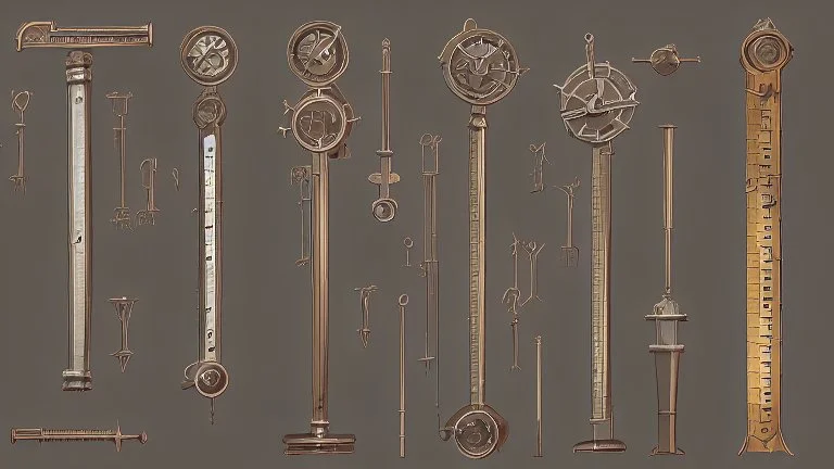 old measuring instruments