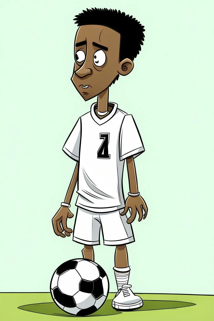 Nicholas Jackson Footballer ,cartoon 2d