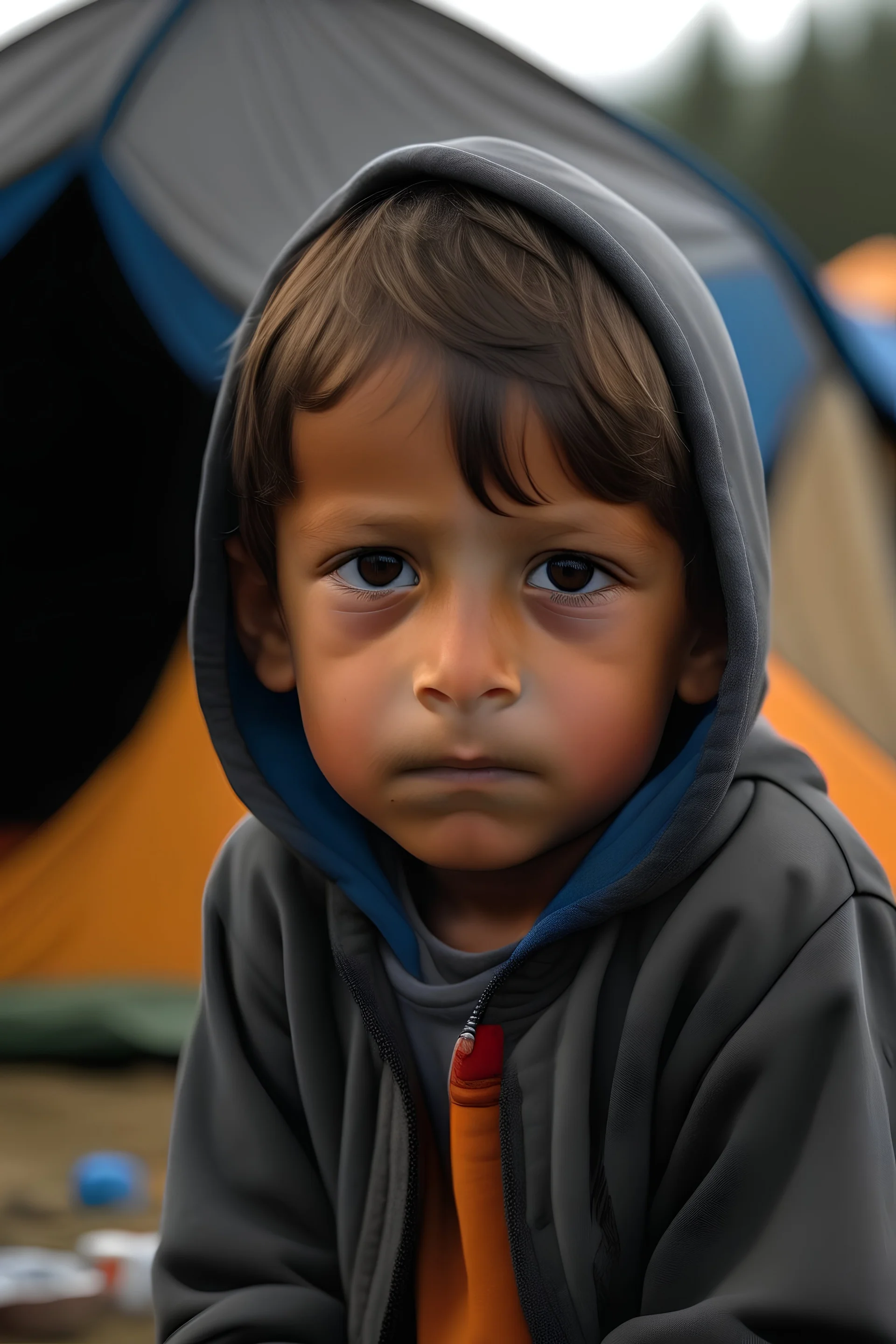 Dziecko na obozie organizowanym przez Almatur