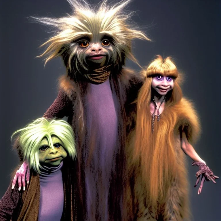 Dark Crystal, fizzgig, hugging, long arms