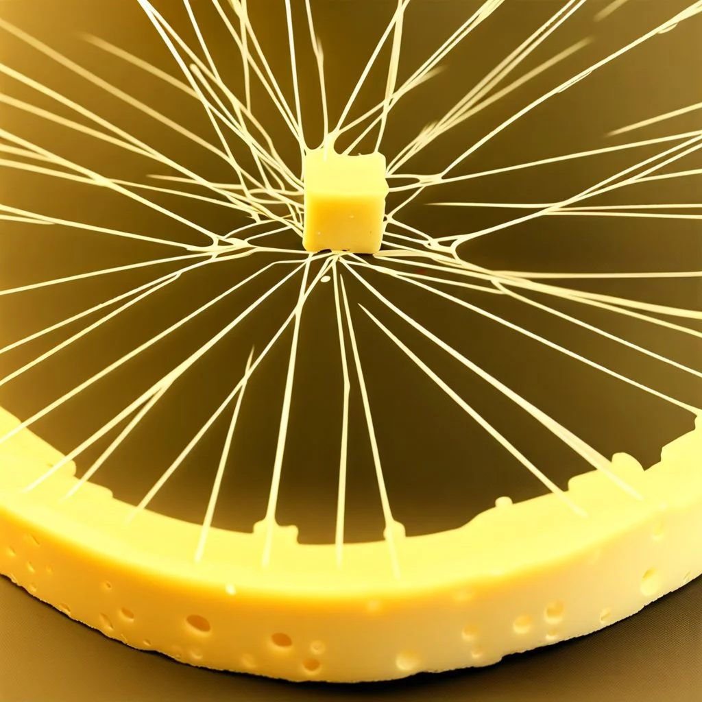 Spokes of the cheese wheel