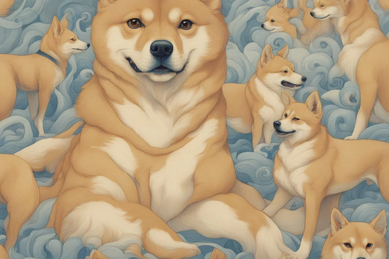 doge by james Jean