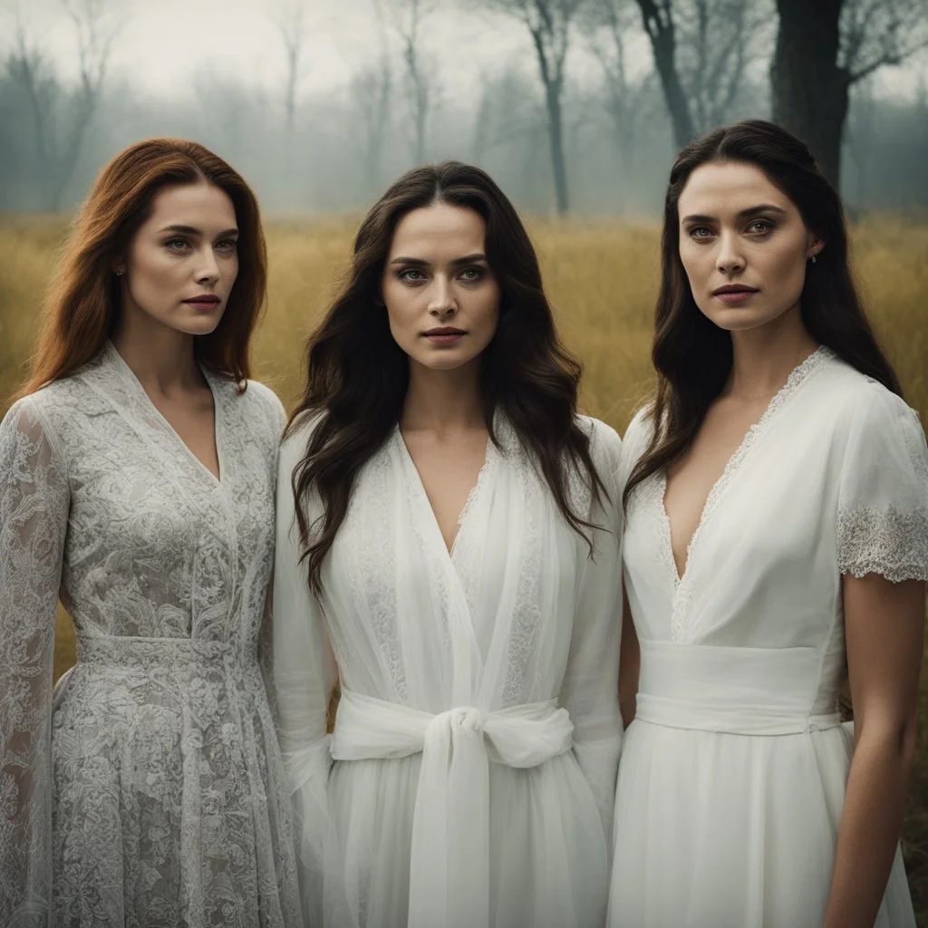 [american gods] three 3 Zorya sisters: Zorya Vechernyaya, Utrennyaya, Polunochnaya (dark magic, danger, stress)