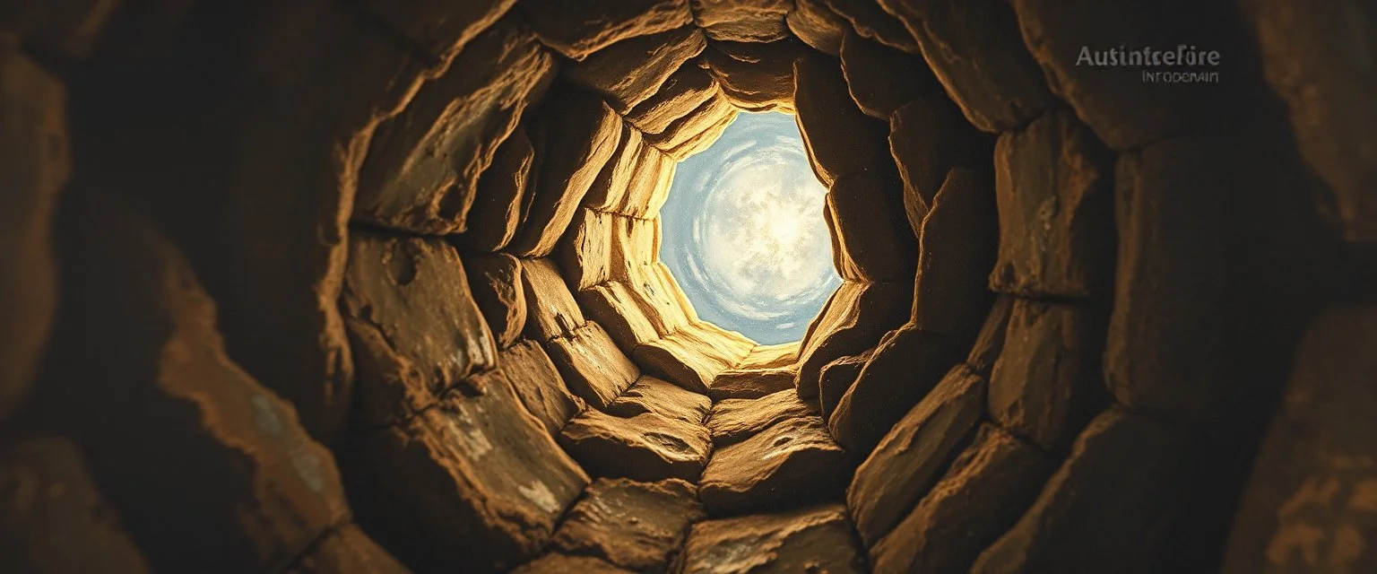 pin hole cam picture, master oil painting by Rembrandt, escape route from our dimensions, hidden even by the demiurge