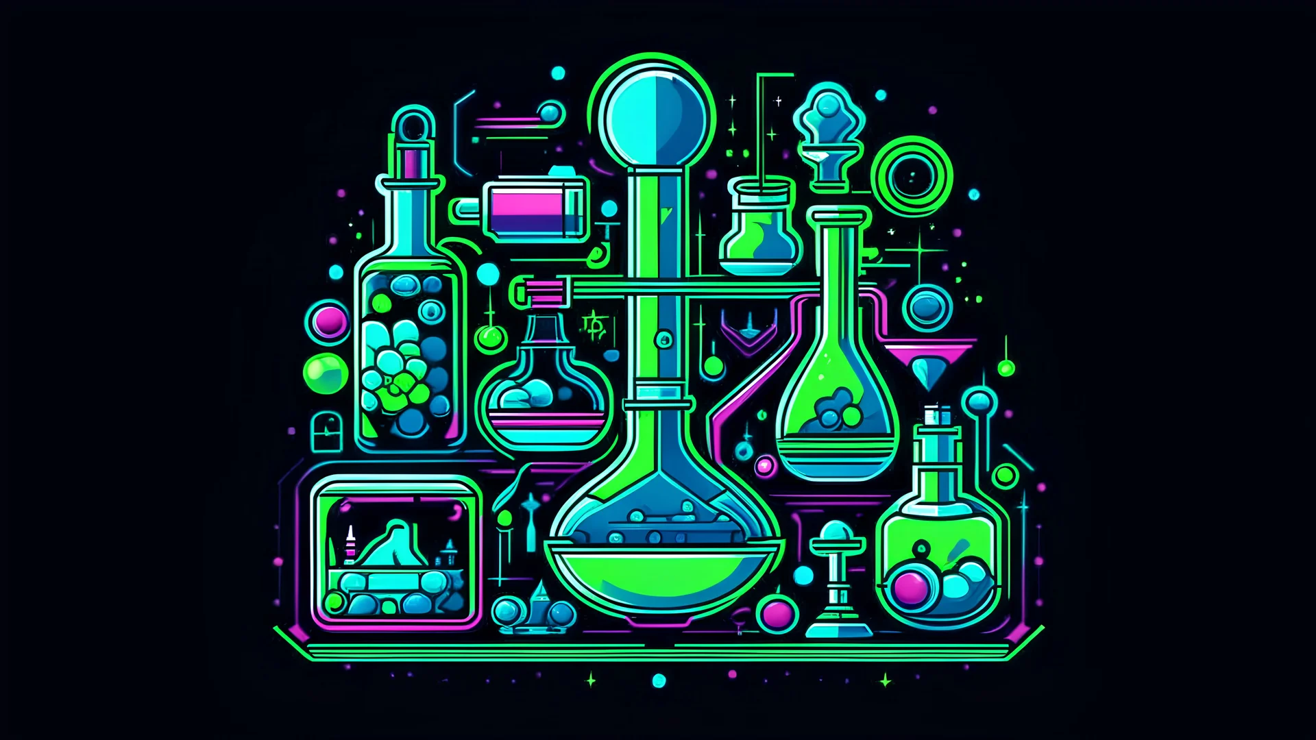 design of t-shirt for molecular biology laboratory with fluorescent proteins