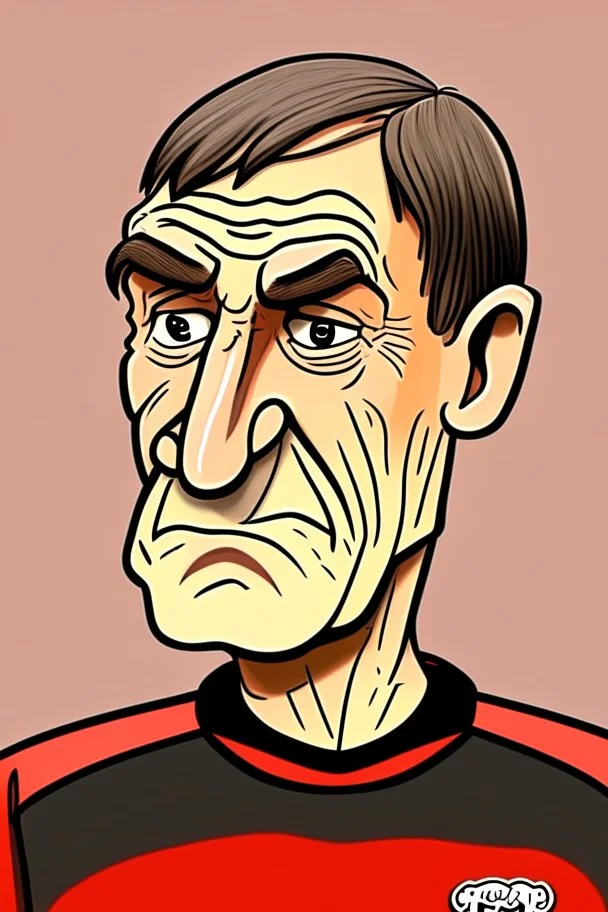 yourgen club German football coach r cartoon 2d