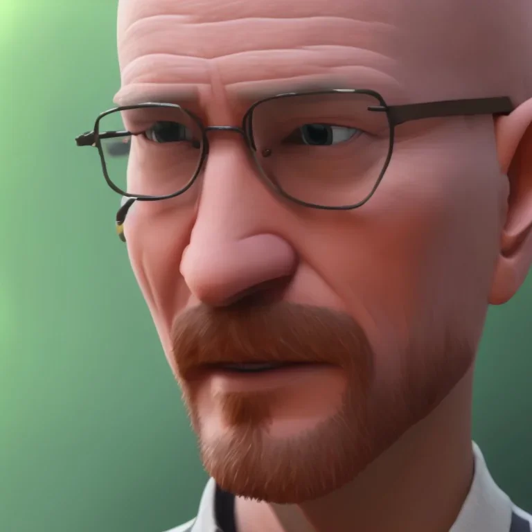 Walter white 8k realistic face with a fedora sitting in a cafe