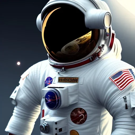 astronaut barbeceu unreal engine 5, octan render