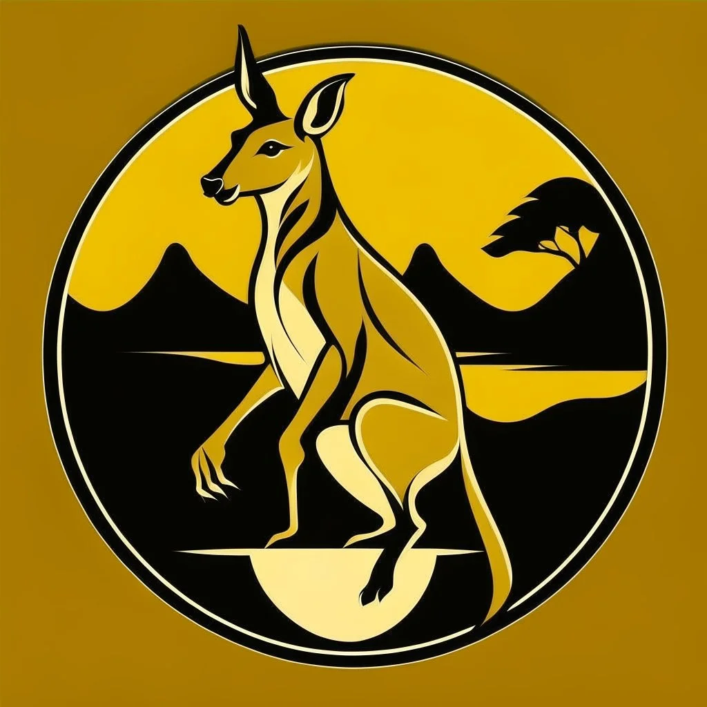 Kangaroo Logo, Fancy, Professional, Hotel Logo, ralph lauren look-alike. 1997 based, Japanese.