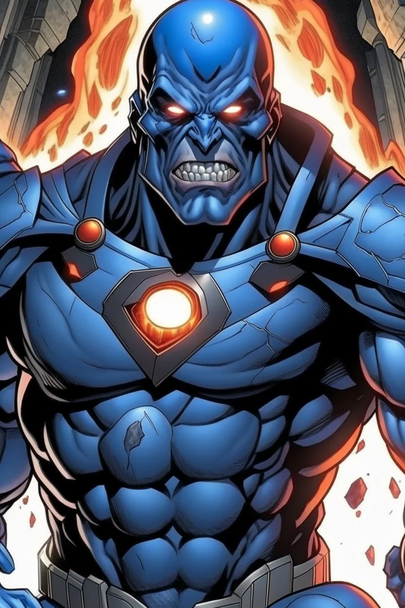 Darkseid very happy