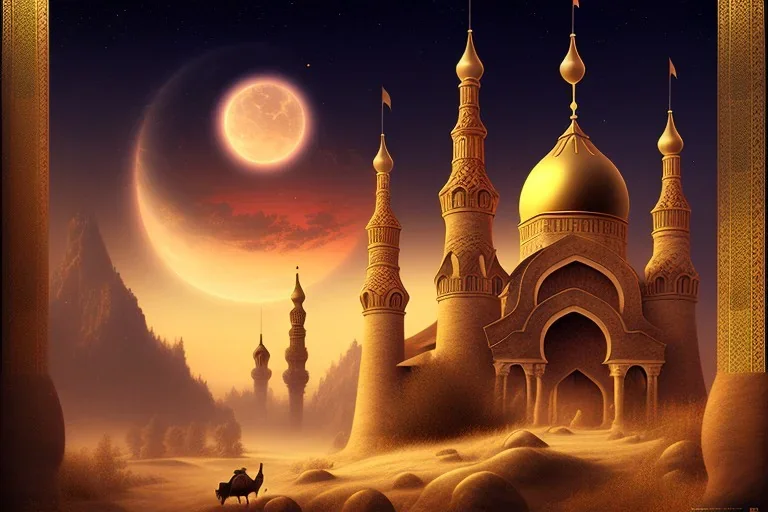 Ancient​ arabian​ night