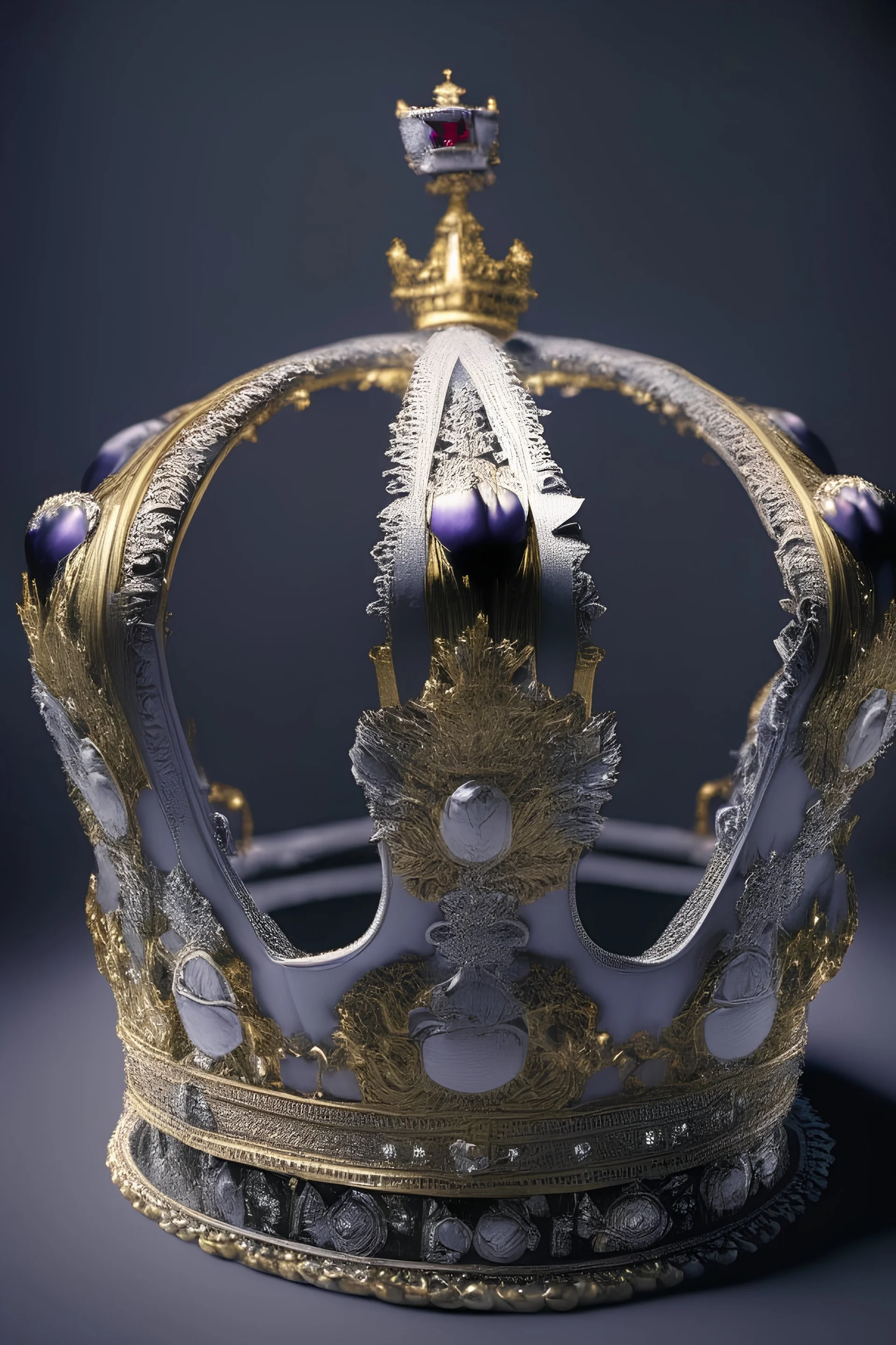 picture of the imperial state crown in photo-realism