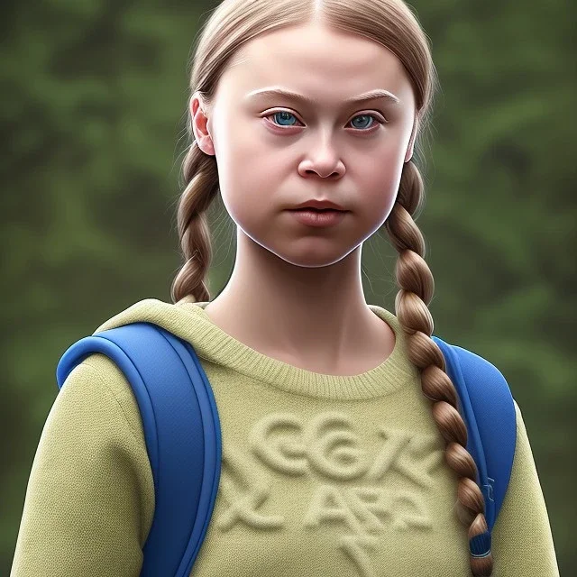  Greta Thunberg age 70, perfect composition, hyperrealistic, super detailed, 8k, high quality, intricate details, highly detailed