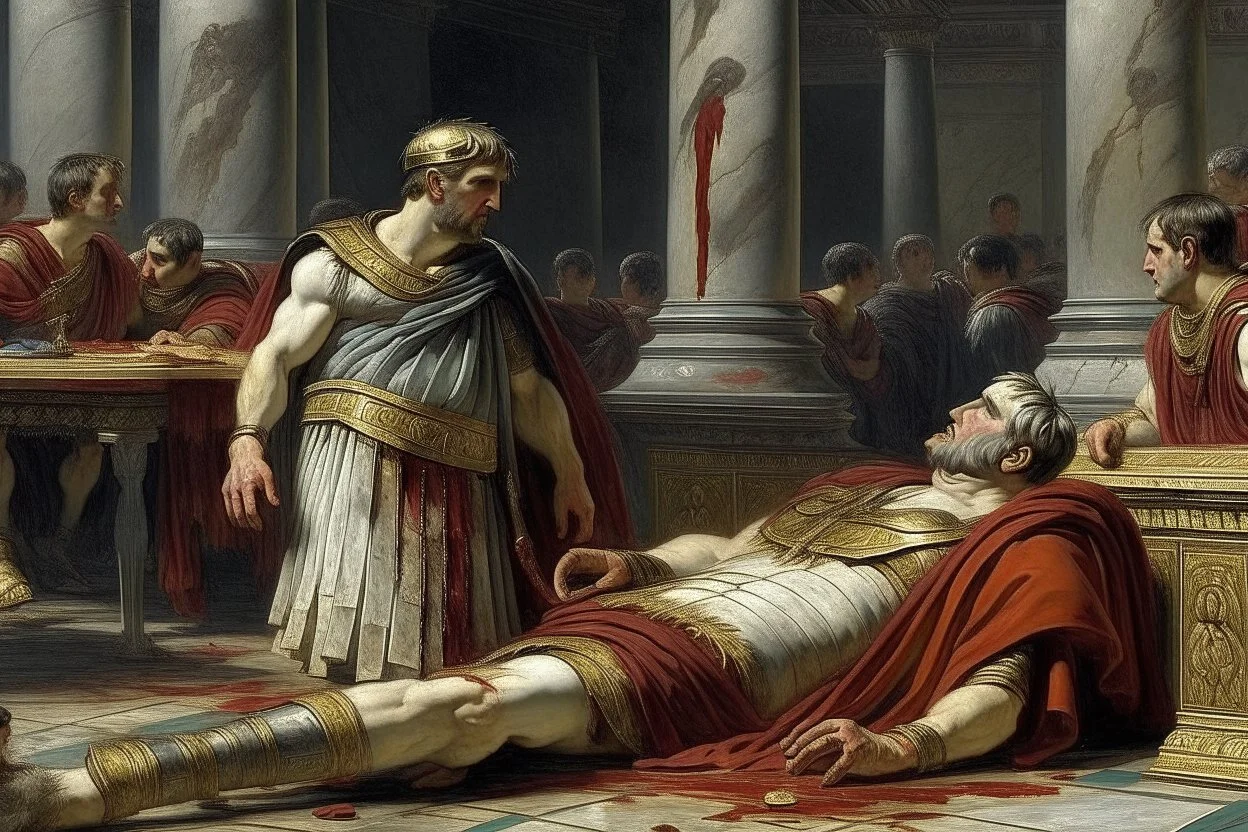 Emperor Nero poisoned his own step brother Britannicus