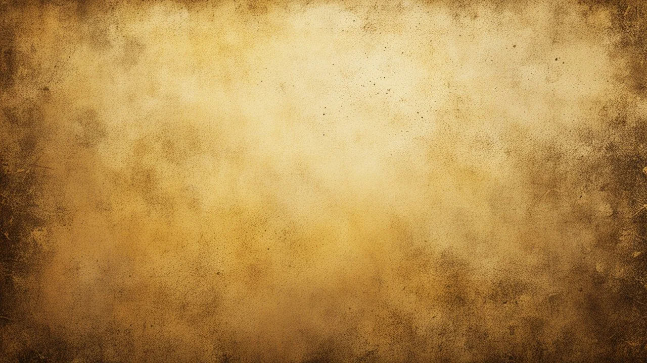 Grunge Golden Textured Background.