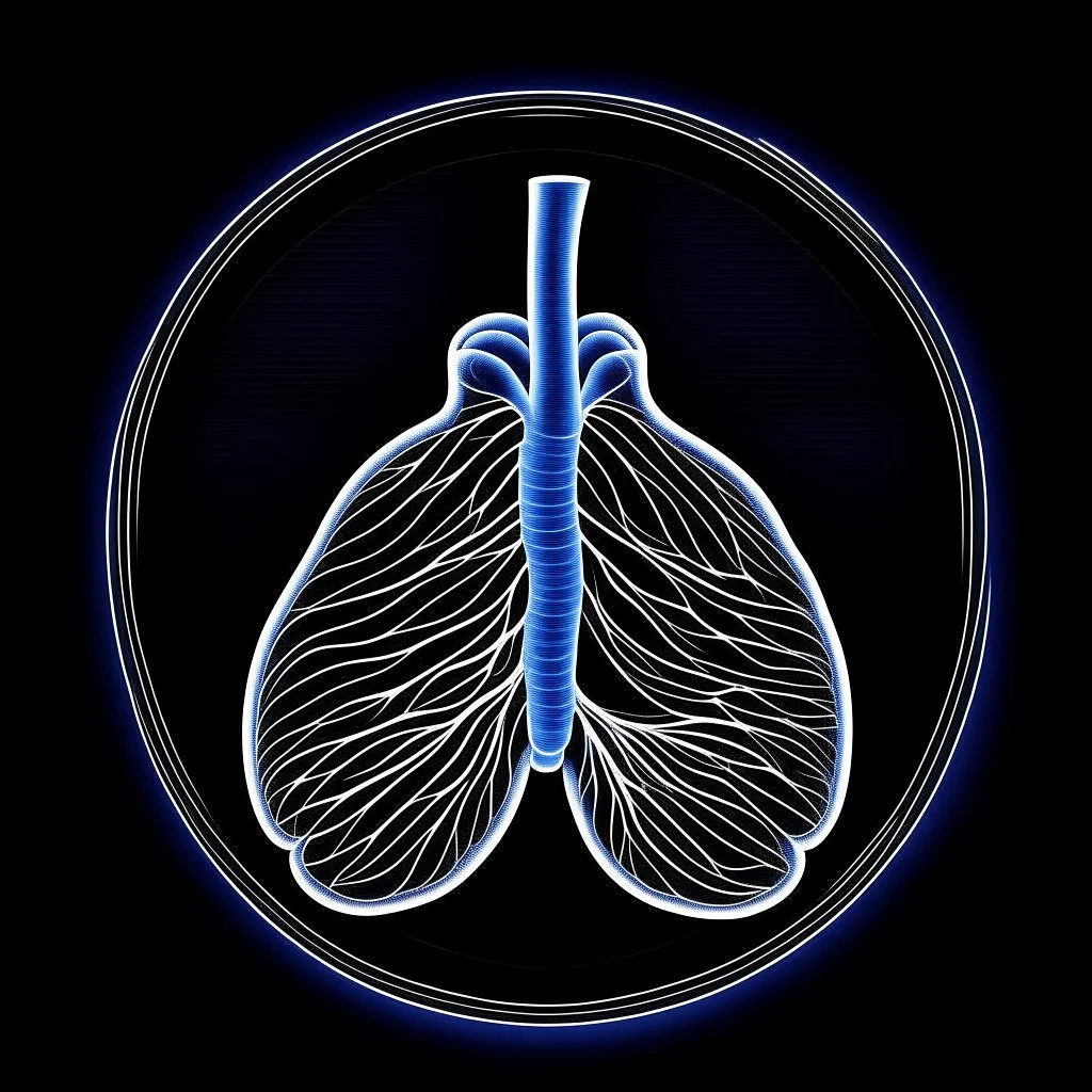 Lungs, Logo, 4k, high resolution