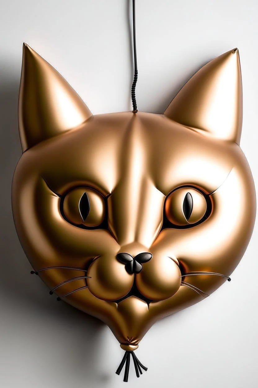 balloon shaped like a cat head