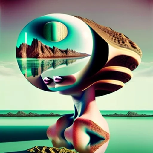 Transforms the image to resemble Surrealist art, with dreamlike, bizarre juxtapositions.