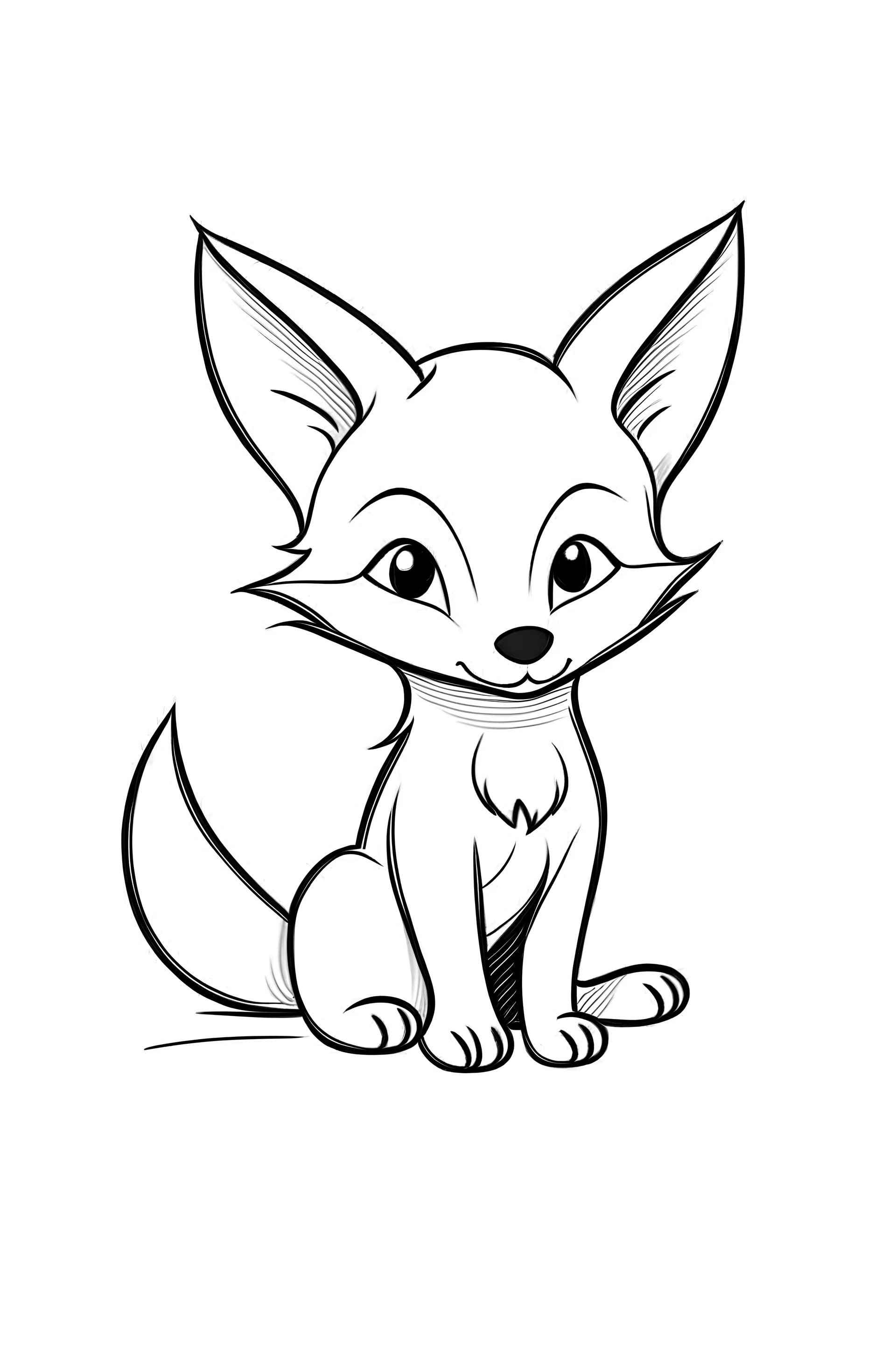 Easy Drawing Guides - Baby Fox Drawing Lesson. Free Online Drawing Tutorial  for Kids. Get the Free Printable Step by Step Drawing Instructions on  https://easydrawingguides.com/how-to-draw-a-baby-fox/ . #BabyFox  #LearnToDraw #ArtProject | Facebook