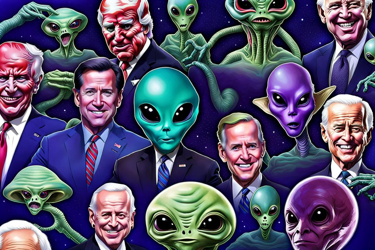 President Biden Alien