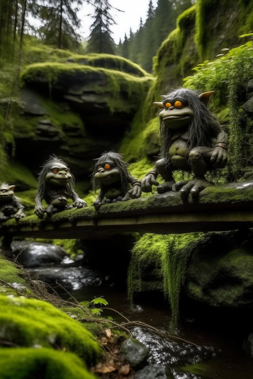 Trolls living under Devil's Bridge