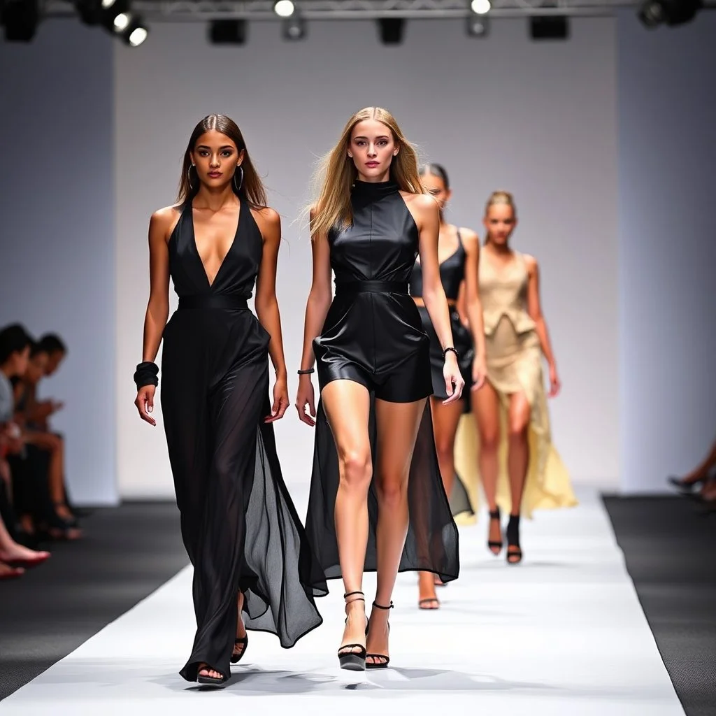 Female runway models 2025