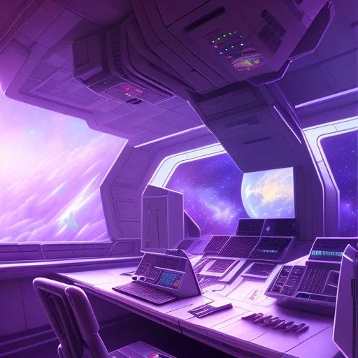 [[extrem photorealistic interior of a galactic ship, command center]] :: [[32K resolution by Artgerm, WLOP, dynamic lighting, hyperdetailed, intricately detailed, triadic colors]]