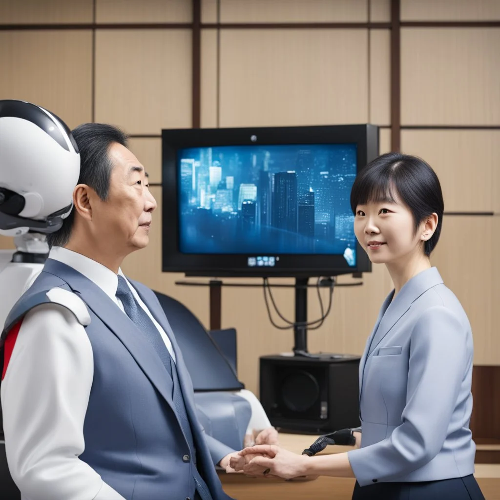 AI mayor, Japan, TV