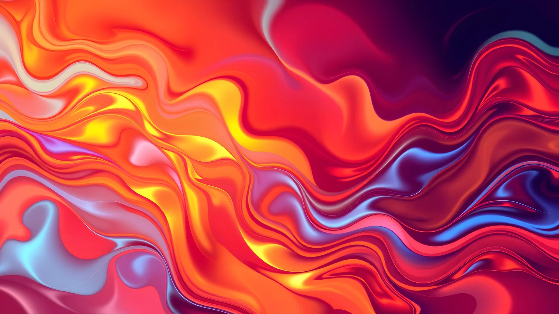 abstract fire colors (Geometric design 3D), fluid motion, vibrant hues, cascading forms, smooth transitions, light reflection, dynamic composition, energetic atmosphere, mesmerizing patterns, high depth, (ultra-detailed), seamless blending, captivating design, modern artistic expression, cool tone highlights, warm accents, visually stunning masterpiece, immersive experience.