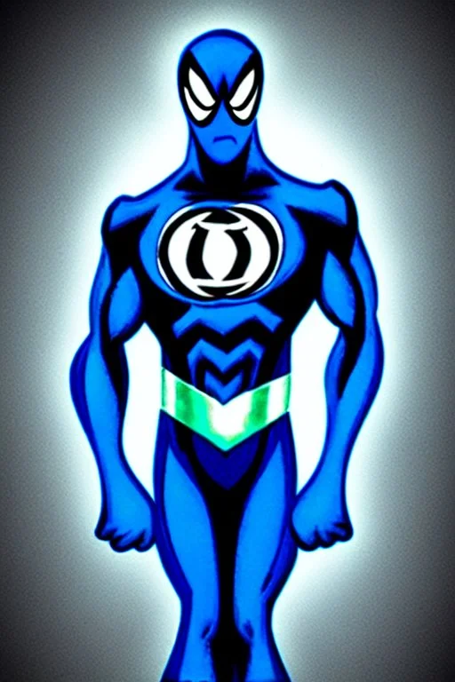 spider-man, DC blue lantern