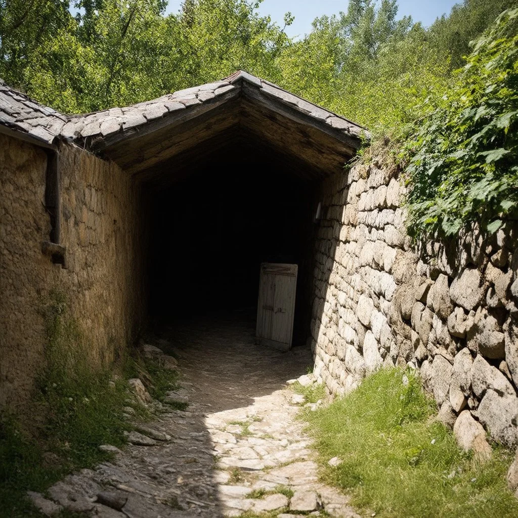 Village, rural Romania, claustrophobic