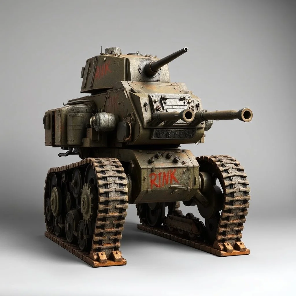 German ww2 two-legged heavy mech