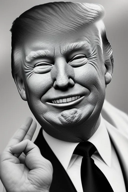 Donald Trump smiling.